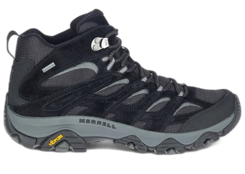 Merrell Moab 3 Mid Gore-Tex Black Grey