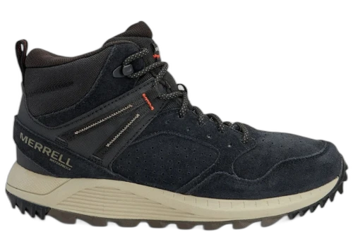 Merrell Wildwood Mid Leather Waterproof Black