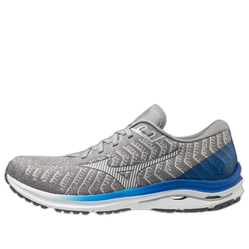 Mizuno Wave Rider 24 Waveknit 'Grey Blue'