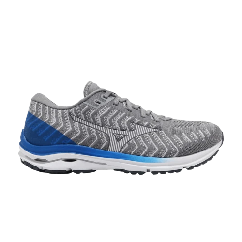 Mizuno Wave Rider 24 Waveknit Super Wide 'Grey Blue'