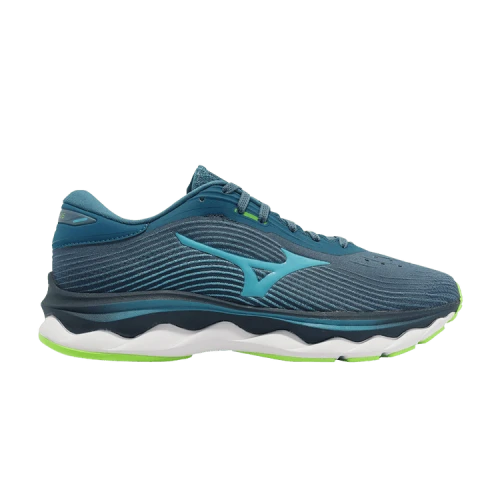 Mizuno Wave Sky 5 'Peacock Gecko Green'