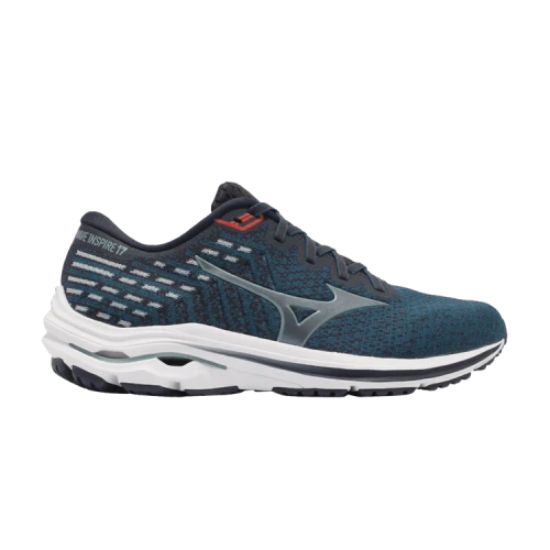 Mizuno Wave Inspire 17 Waveknit 4E Wide 'Blue Grey'