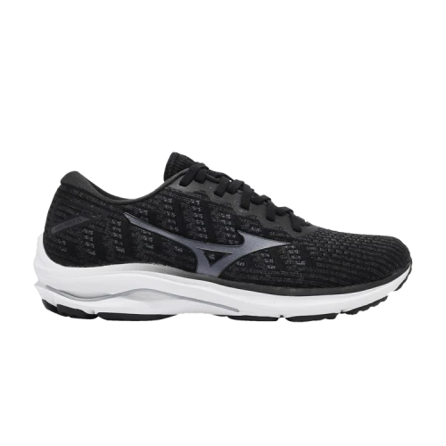 Mizuno Wave Rider 25 Waveknit 'Black Grey'