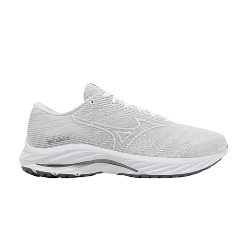 Mizuno Wave Rider 26 Super Wide 'White Grey'