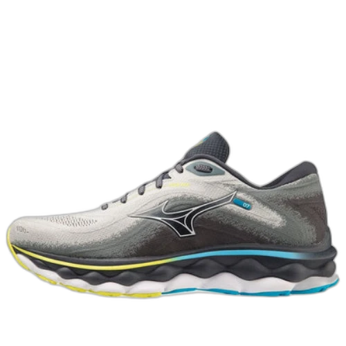 Mizuno Wave Sky 7 'Grey Blue Yellow'