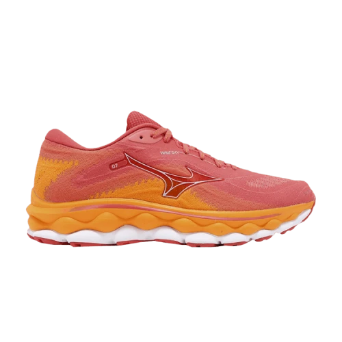 Mizuno Wave Sky 7 'Cayenne Carrot Curl'