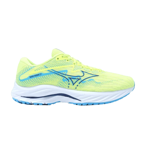 Mizuno Wave Rider 27 'Sharp Green Navy Peony'