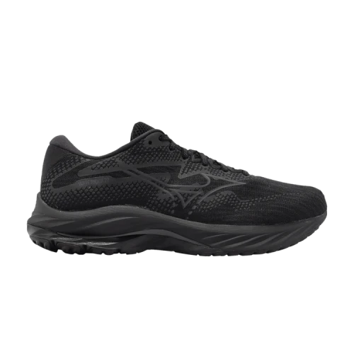 Mizuno Wave Rider 27 2E Wide 'Black'