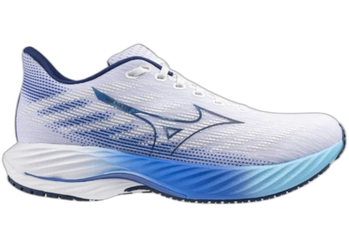 Mizuno Wave Rider 28 White Estate Blue