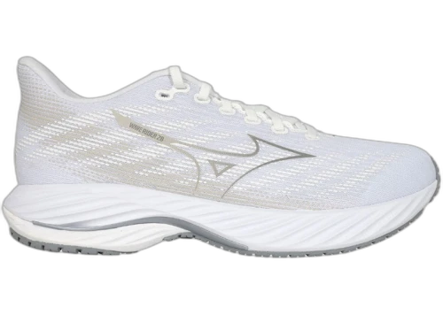 Mizuno Wave Rider 28 White Ultimate Grey
