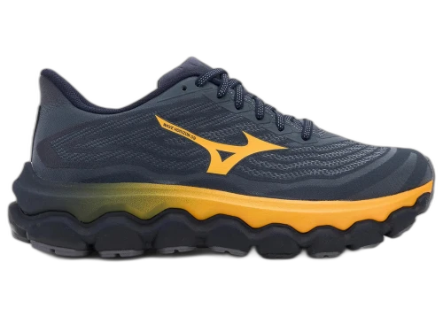 Mizuno Wave Horizon 8 Blue Granite Citrus Baritone Blue