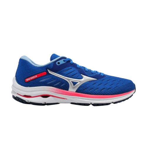 Mizuno Wave Rider 24 'Blue Diva Pink' (Women's)