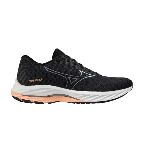 Mizuno Wave Rider 26 'Black Pink' (Women's)