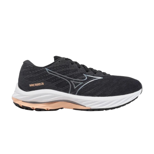 Mizuno Wave Rider 26 Super Wide 'Dark Grey' (Women's)