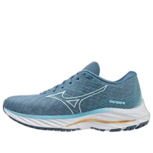 Mizuno Wave Rider 26 Wide Running Sneakers 'Mountain Spring' (Women's)
