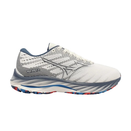 Mizuno Wave Rider 26 Super Wide 'White Blue' (Women's)