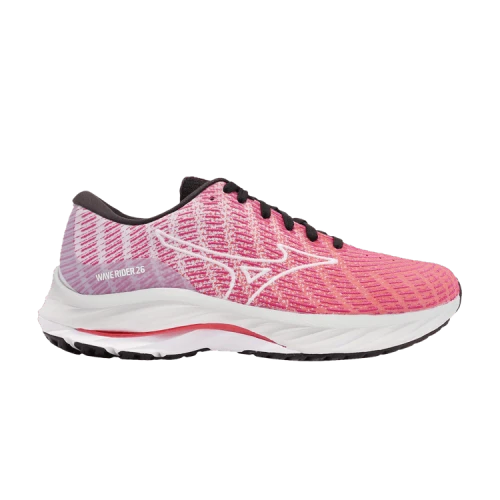 Mizuno Wave Rider 26 Super Wide 'Rose Pink' (Women's)