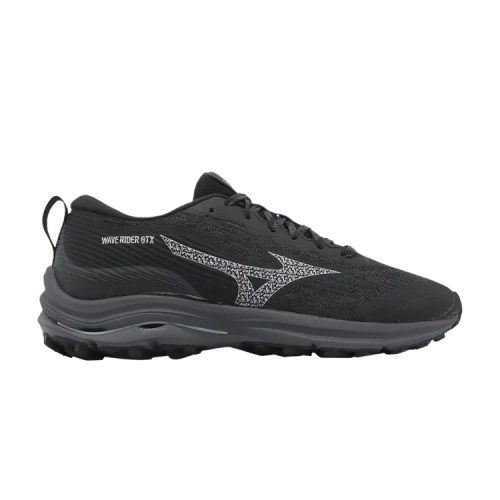 Mizuno Wave Rider GORE-TEX 4E Wide 'Black Silverstar' (Women's)