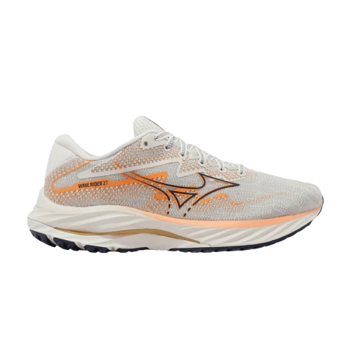 Mizuno Wave Rider 27 'Snow White Coral Reef' (Women's)