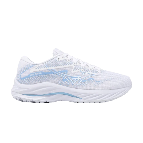 Mizuno Wave Rider 27 'White Light Blue' (Women's)
