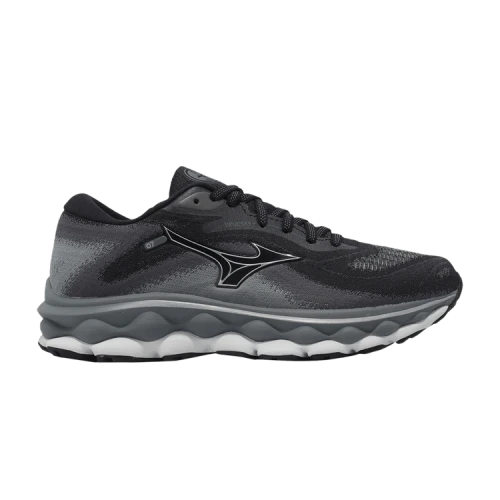 Mizuno Wave Sky 7 Super Wide 'Black Silverstar' (Women's)