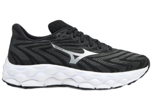 Mizuno Wave Sky 8 Black Silver White (Women's)
