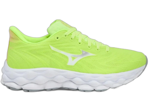 Mizuno Wave Sky 8 Mizuno Neo Lime White Pristine (Women's)