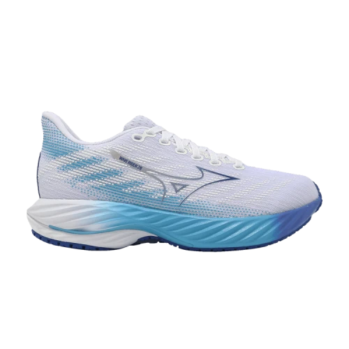 Mizuno Wave Rider 28 Wide 'White Mugen Blue' (Women's)