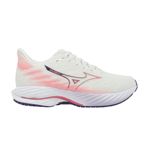 Mizuno Wave Rider 28 Super Wide 'Snow White Camellia Rose' (Women's)