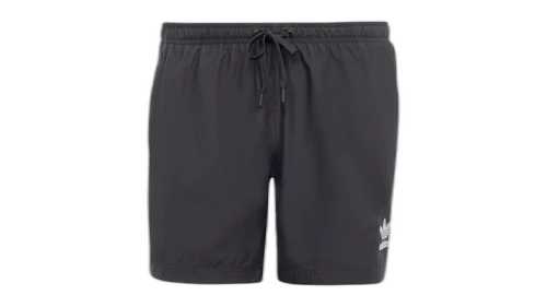 adidas Adicolor 3-Stripes 5-Inch Swim Shorts Black