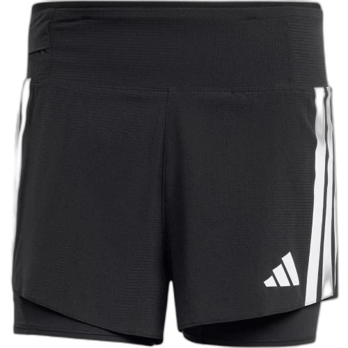 Adidas Adizero stripe-detail shorts