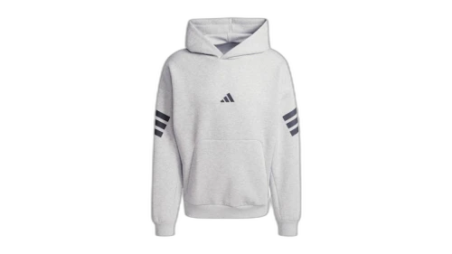 adidas Future Icons 3-Stripes Hoodie Medium Grey Heather