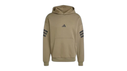 adidas Future Icons 3-Stripes Hoodie Olive Strata