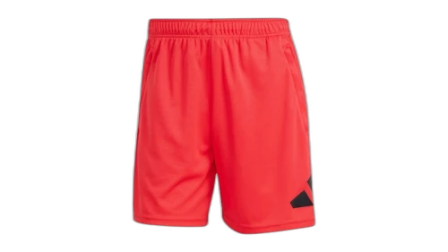 adidas Train Essentials Logo Shorts Pure Ruby Black