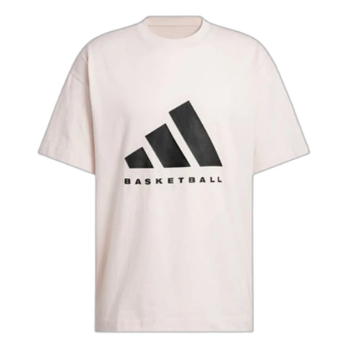 adidas Basketball T-Shirt 'Pink'