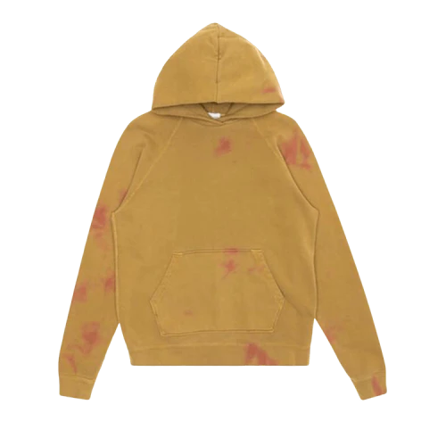 John Elliott Double Dye Raglan Hoodie 'Marigold Pink'