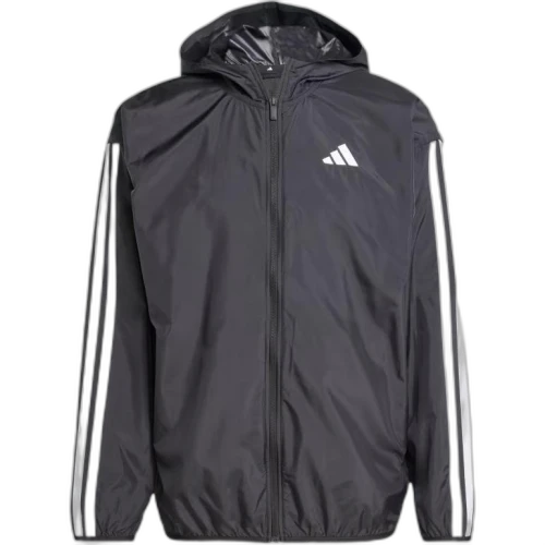 adidas Essentials 3-Stripes Windbreaker Black/White
