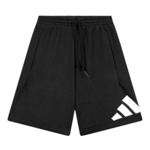 adidas Essentials Large Logo French Terry Shorts 'Black'