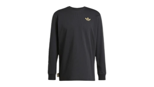 adidas Juventus Long Sleeve Graphic T-Shirt Black/Dark Football Gold
