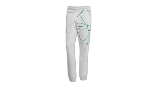 adidas Celtic FC St. Patrick Day Tracksuit Pant Light Grey Heather Green