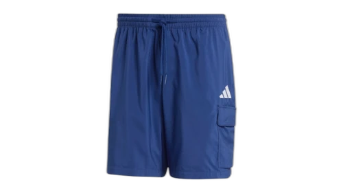 adidas Essentials Small Logo Cargo Chelsea Shorts Dark Blue/White