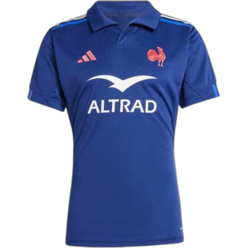 Adidas RUGBYPerformance France Vintage Rugby Jersey Men's Dark Blue
