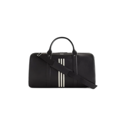 Kith x adidas Football Leather Duffle Bag Black