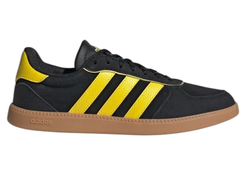 adidas Breaknet Sleek Core Black Yellow Powder Yellow (Women's)