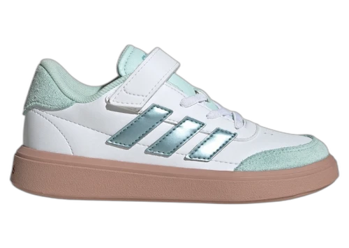 adidas Courtblock Cloud White Magic Grey Met Halo Mint (PS)