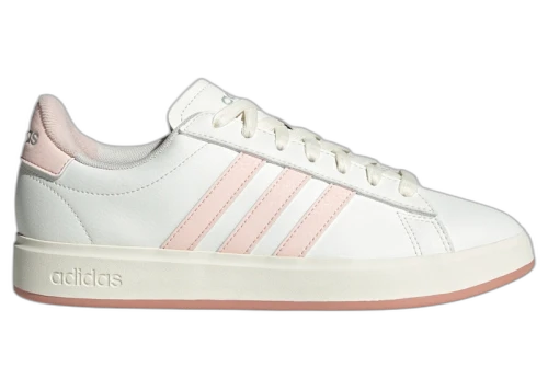 adidas Grand Court 2.0 Core White Wonder Quartz Linen Green Met. (Women's)