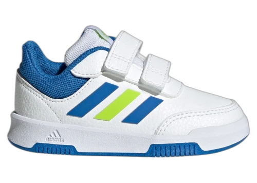 adidas Tensaur Hook And Loop Cloud White Bright Royal Solar Slime (TD)