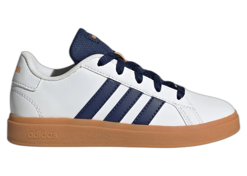 adidas Grand Court Lifestyle Cloud White Dark Blue Gum (GS)
