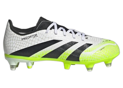 adidas Predator League SG Cloud White Core Black Lucid Lemon (GS)