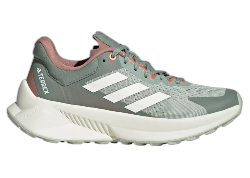adidas Terrex Soulstride Flow Trail Linen Green Off White Silver Green (Women's)